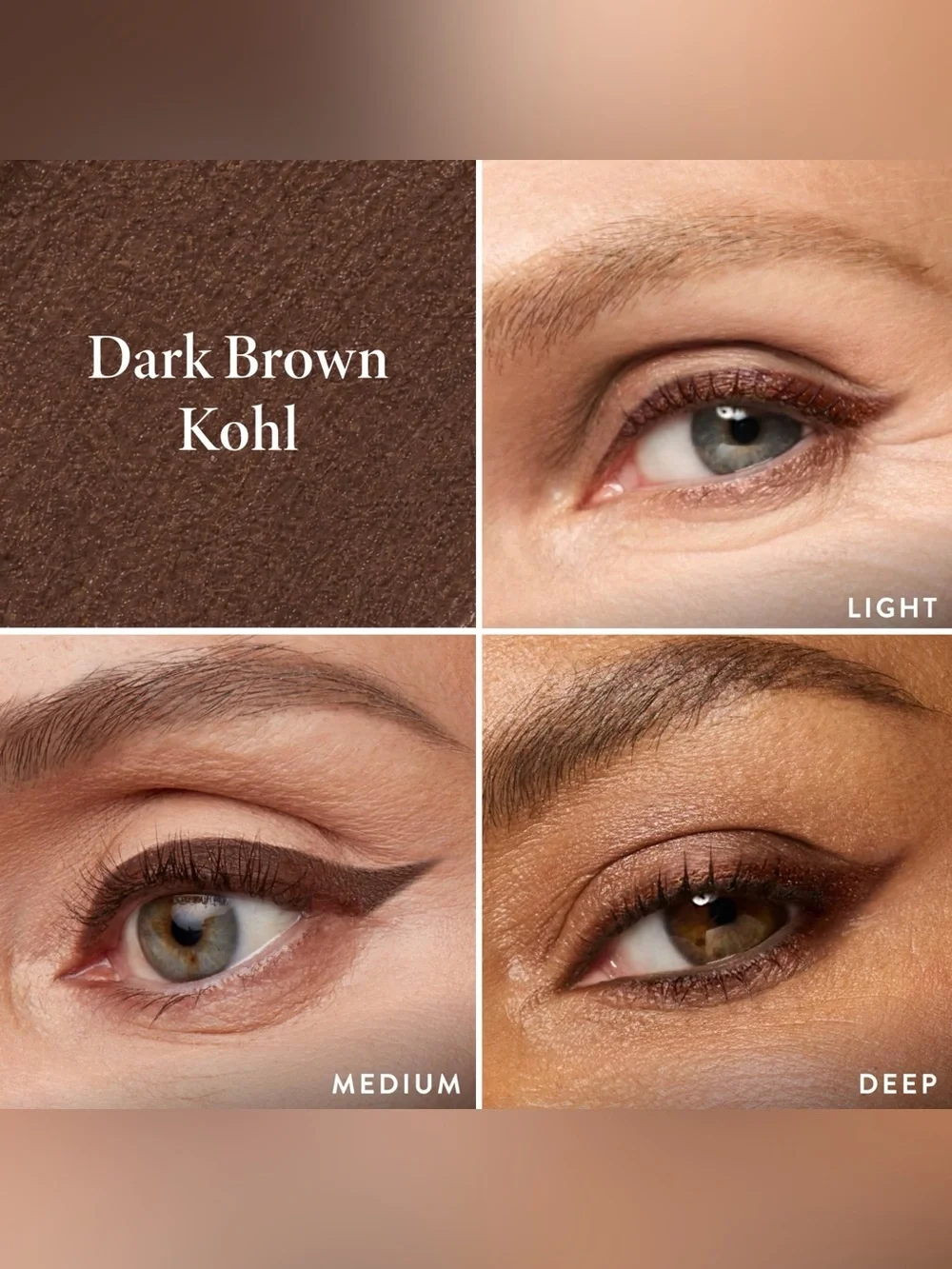 Laura Geller Kajal Longwear Eyeliner 3 Piece Collection- black, brown & toasted